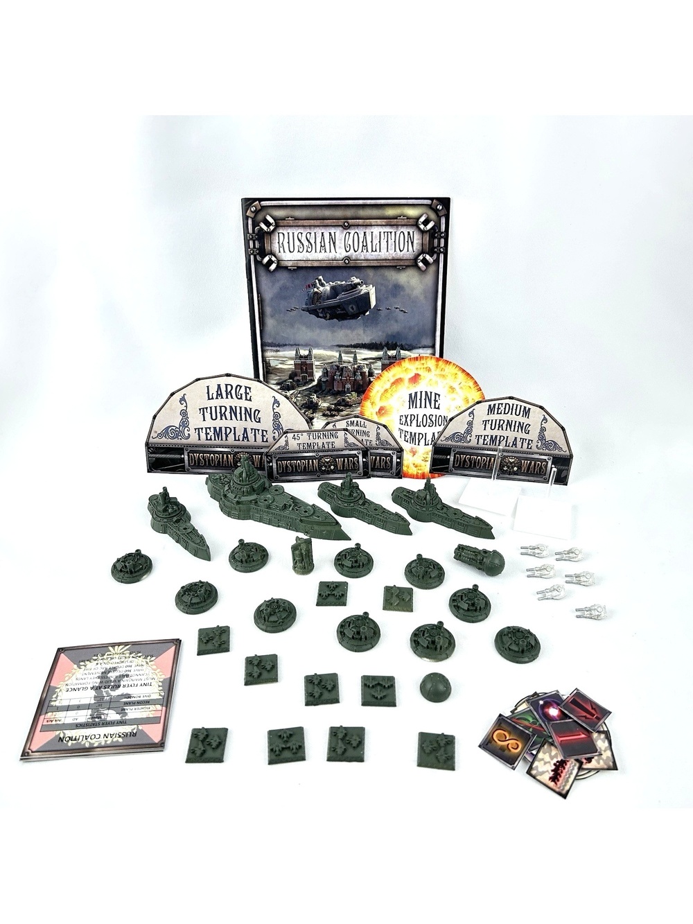 Dystopian Wars Russian Coalition Models Bits Chits Incomplete